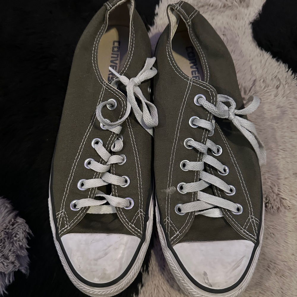 Olive Green Converse